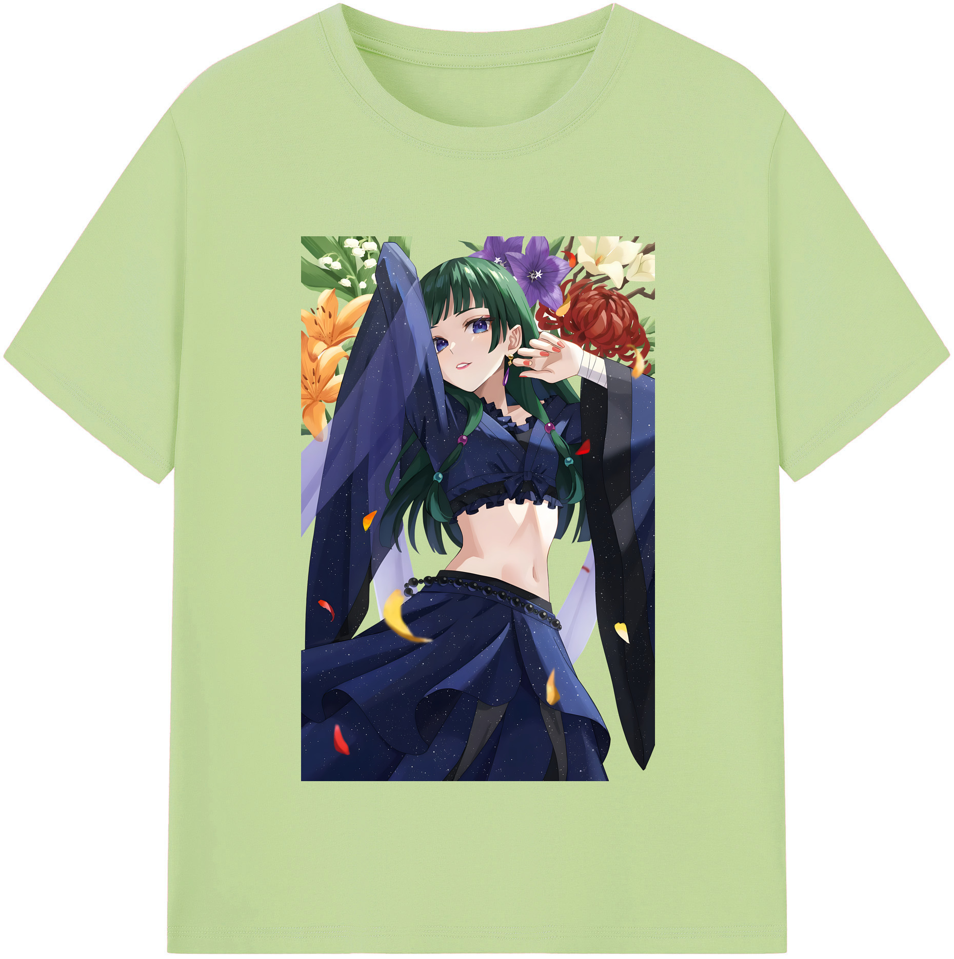 （画像用） 薬屋のひとりごと The Apothecary Diaries 綿100％半袖Tシャツ（フロントプリント）